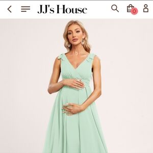 Maternity bridesmaid dress